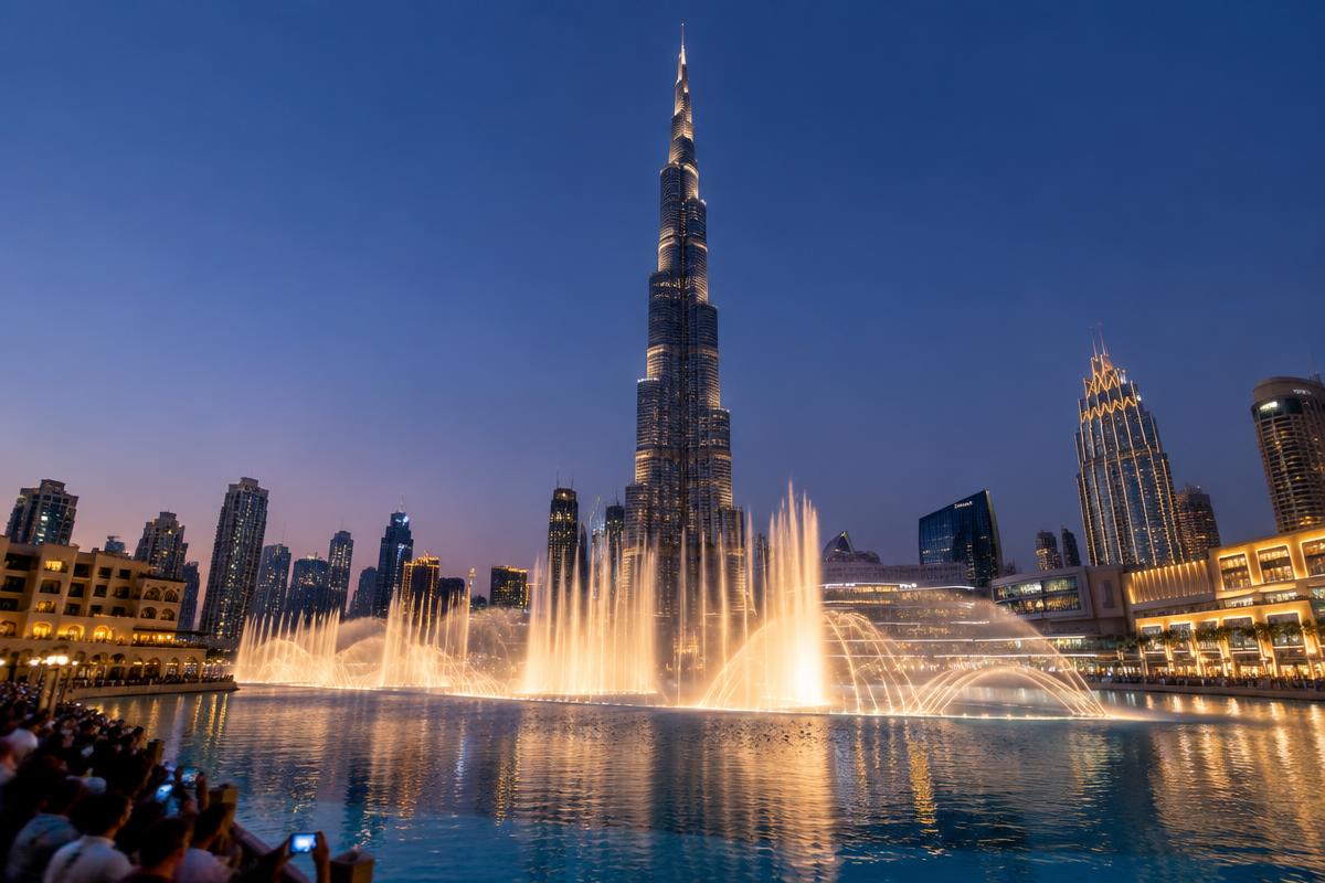 Dubai by Night Panoramic Tour